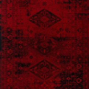فرش قرمز